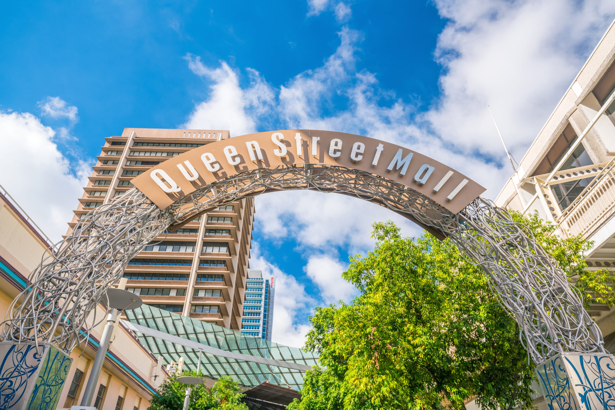 Queen Street Mall In Brisbane